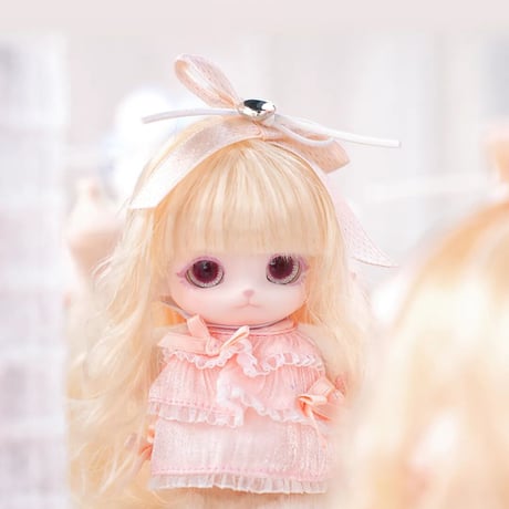【予約販売｜9月頃 お届け予定】PINYUN DESIGNS 「MiMiA（ミミア）：パーティーファッションショー」10cm ぬいぐるみ ブラインドボックスシリーズ