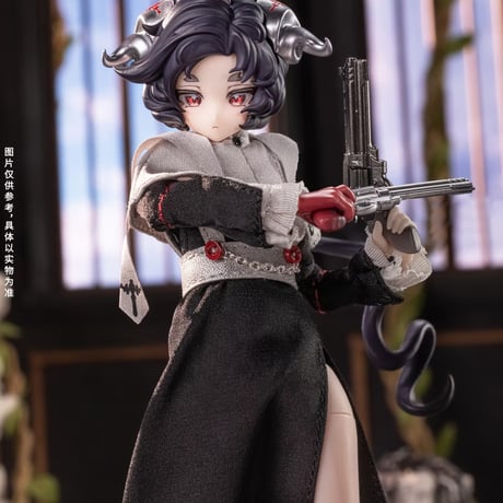 【予約販売｜12月～1月頃 お届け予定】NEO EDEN TOYS x Eden Industry「黒鉄レクイエム2：楽園の黄昏」MJDブランドドール 布製衣装アクションフィギュア シリーズ