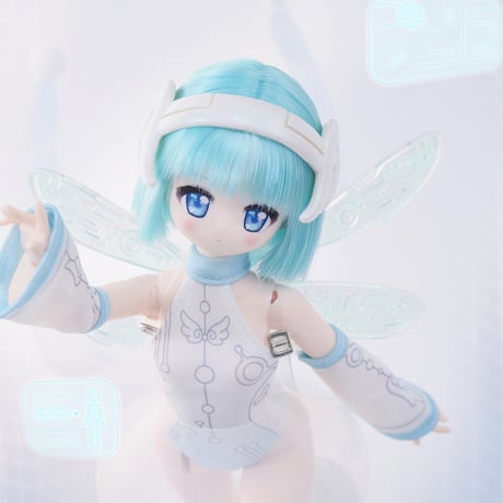 【予約販売｜2026年8月後半～9月前半 お届け予定】Unveiled Door「星希島｜シンシーランド」特1/6スケール 植毛タイプ単品ドール「生命体001」フルセット