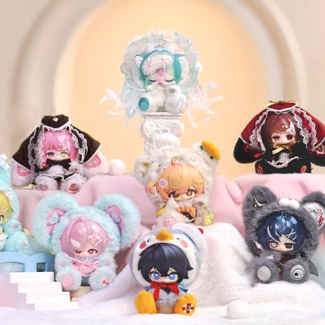 【予約販売｜11月～12月頃 お届け予定】Ft. Fire x Peroo（ペルー）「職務社 Role Club」 ぬいぐるみマスコット シリーズ