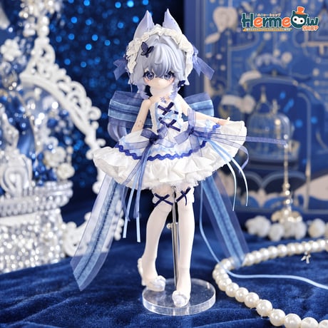 【予約販売：2026年10月～11月頃 お届け予定】＜初回予約特典付け＞Meki「造物の心：終末の祝福」1/8スケールBJD特別限定単品ドール「Moon | 幻月」フルセット
