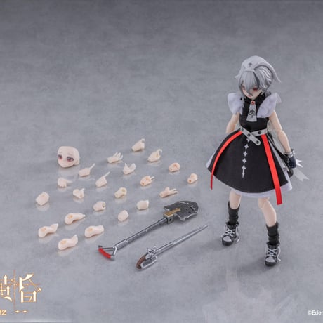【予約販売｜12月～1月頃 お届け予定】NEO EDEN TOYS x Eden Industry「黒鉄レクイエム2：楽園の黄昏」MJDブランドドール 布製衣装アクションフィギュア シリーズ