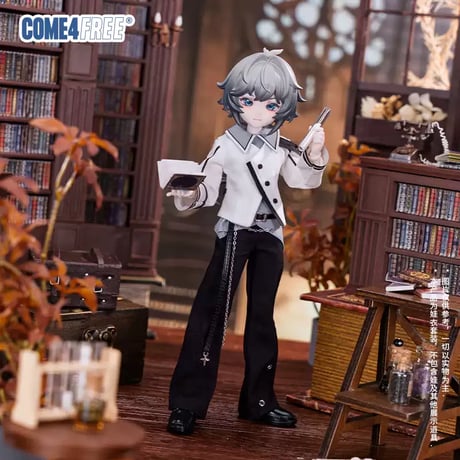 【予約販売｜9月頃 お届け予定】COME4FREE「日常：グレートーン・パラドックス」1/8スケール 小型ドール向け ドール用の服 4点セット