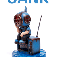 【予約販売：2026年11月～2026年12月頃お届け予定】SANK TOYS「インセンスホルダー『漂流電波』ブルース」【コレクションフィギュア】
