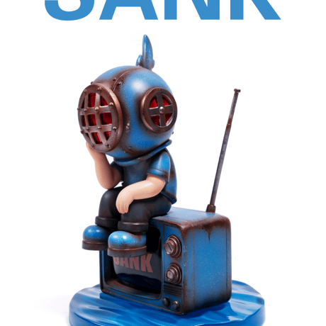 【予約販売：2026年11月～2026年12月頃お届け予定】SANK TOYS「インセンスホルダー『漂流電波』ブルース」【コレクションフィギュア】