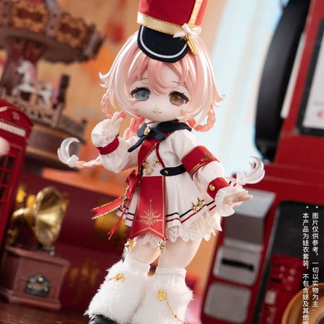 【予約販売｜9月頃 お届け予定】COME4FREE「童話シリーズ：冠羽の礼序」1/6スケール 小型ドール向け ドール用の服 8点セット