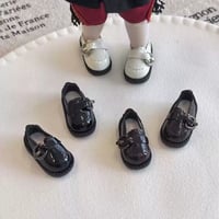 【予約販売：2026年9月頃 お届け予定】<初回特価>Oi studio 「ローファーシューズ」1/12～1/8スケール・OB11対応 小型ドール向け ドール用靴【全3種類・選択可能】