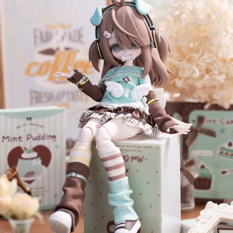 【予約販売｜12月頃 お届け予定】＜個別販売・特別価格＞Kako Lab「菓子工房」特1/6スケール単品ドールフルセット「PINK ルオニン 色違いVer.」
