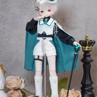 【現品販売】「眠光Mofu」男の子 植毛タイプ 特1/6スケール単品ドール「縁守蝠：縁」フルセット