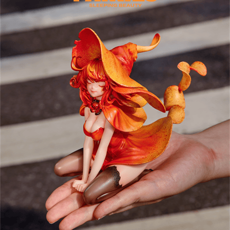 【予約販売：2027年4月～5月 お届け予定】＜送料無料 & 特別価格＞ WeArtDoing  「眠りの魔法：ポテトチップスの魔女 · チリ」【コレクションフィギュア】