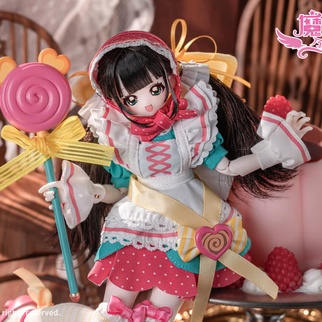 【予約販売｜12月～1月頃 お届け予定】NEO EDEN TOYS 「魔法は少女の願い」植毛MJDブランドドールシリーズ
