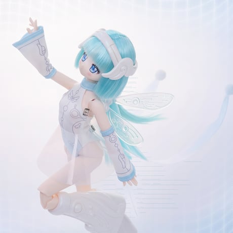 【予約販売｜2026年8月後半～9月前半 お届け予定】Unveiled Door「星希島｜シンシーランド」特1/6スケール 植毛タイプ単品ドール「生命体001」フルセット