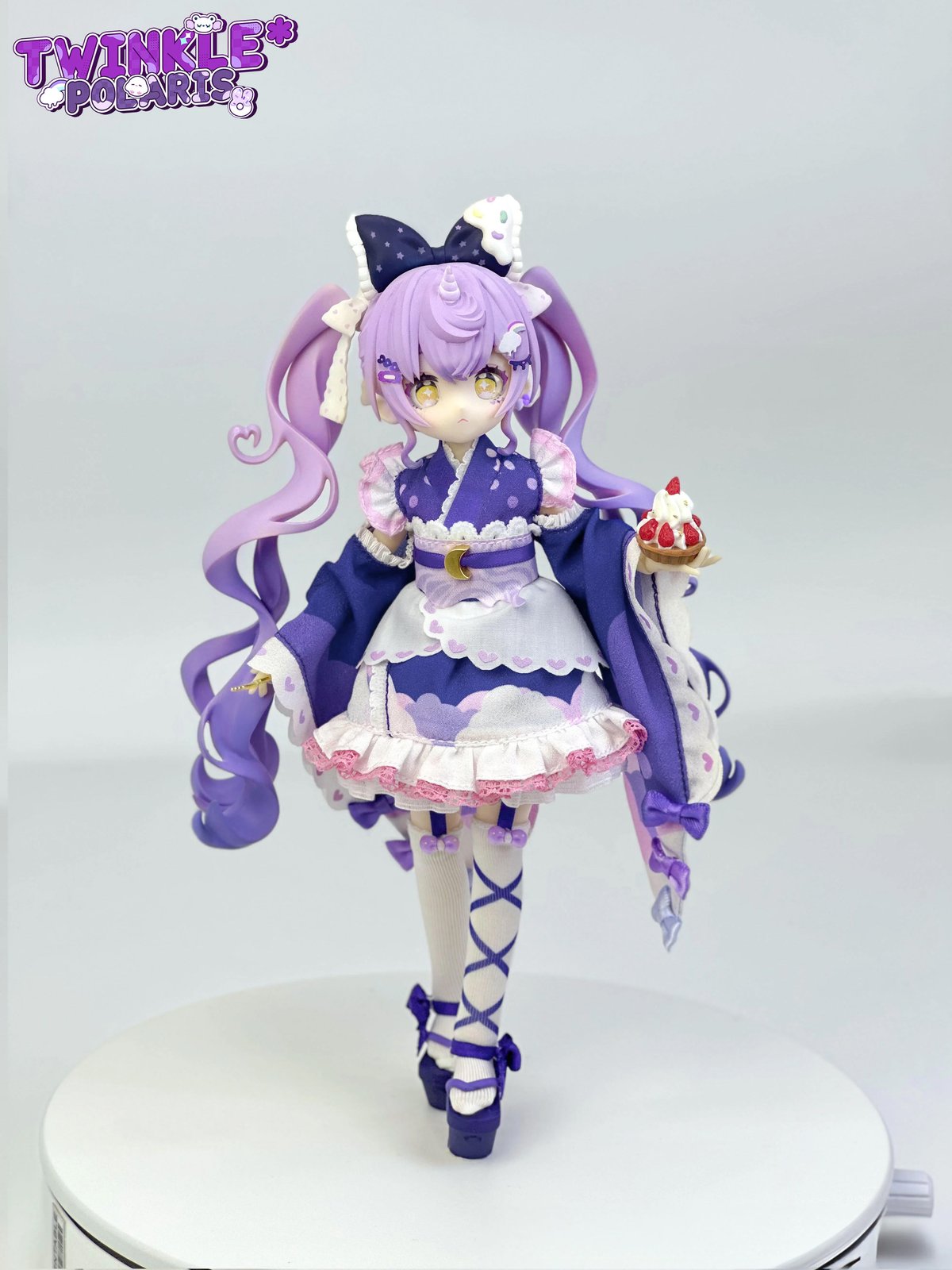 TWINKLE POLARIS Yuni2カラーセット(おまけ付き) 現品販売】半夏文創 x ちょん＊「Twinkle Polaris」単品ドール「Yuni