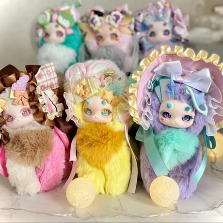 【現品販売】ODI STUDIO x Tutulong（トトリュ）「ニャニャリュ：夢境の手記」ぬいぐるみ シリーズ