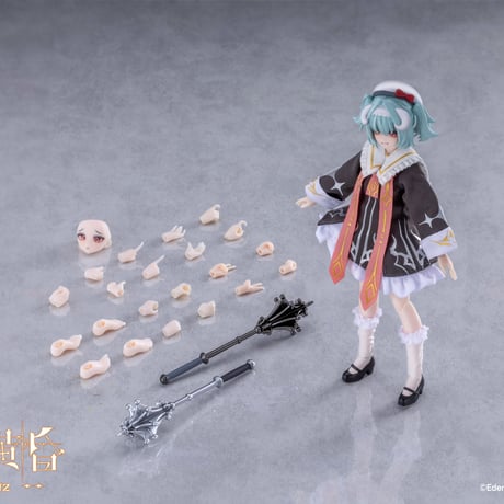 【予約販売｜12月～1月頃 お届け予定】NEO EDEN TOYS x Eden Industry「黒鉄レクイエム2：楽園の黄昏」MJDブランドドール 布製衣装アクションフィギュア シリーズ