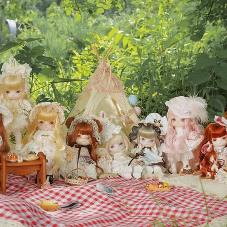 【予約販売｜9月頃 お届け予定】<二次受付>PINYUN DESIGNS 「MiMiA（ミミア）：夢幻プリンセスハウス」MJD関節ブラインドドールシリーズ