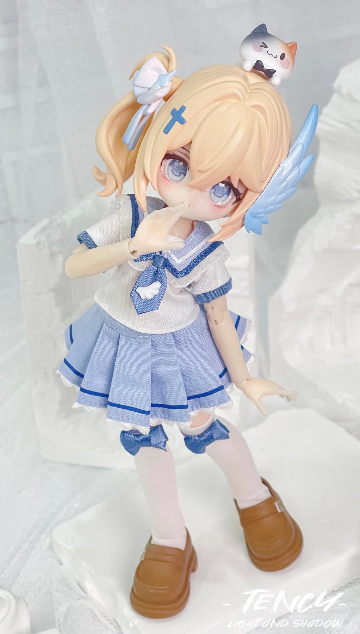現品販売】TENCYスタジオ「セーラー制服」小型ドール向け ドール用の服
