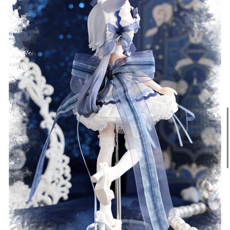 【予約販売：2026年10月～11月頃 お届け予定】＜初回予約特典付け＞Meki「造物の心：終末の祝福」1/8スケールBJD特別限定単品ドール「Moon | 幻月」フルセット
