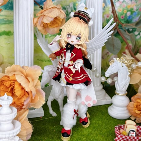 【予約販売｜2026年9月頃 お届け予定】COME4FREE x アオビ島コラボ 「MINTY × アオビ島：夢の王国」1/12スケール BJDブランドドールシリーズ