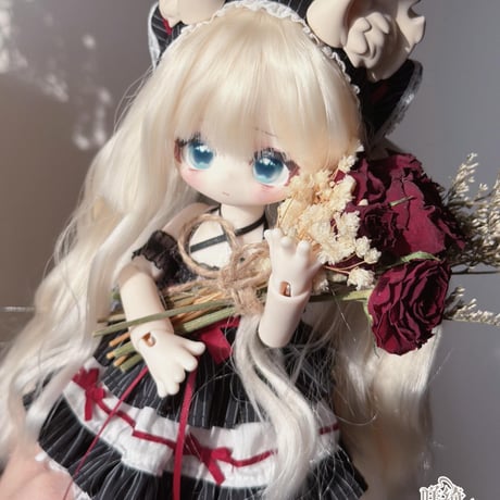 【予約販売｜8月～9月頃 お届け予定】<公式初回予約特典付>Meki「モクモクおやすみ Fluffy Goodnight」1/4ヘッド・1/6ボディ BJDブラインドドールシリーズ
