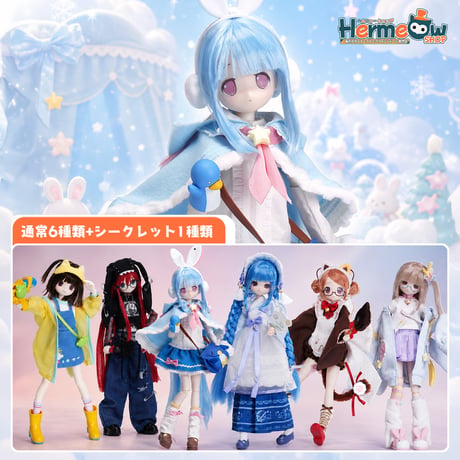 【予約販売｜2026年10月頃 お届け予定】OIOI Studio「変身☆電気街2 PekoPeko」1/6スケール 植毛タイプBJDブラインドドール シリーズ
