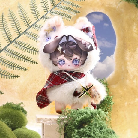 【予約販売｜11月～12月頃 お届け予定】Ft. Fire x Mipaw（ミーパ）「花棲みの童話」 ぬいぐるみマスコット シリーズ