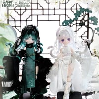 【現品販売】Happy Engine「ルルリン物語：鬼手腹 青/白」単品ドール＜フルセット＞
