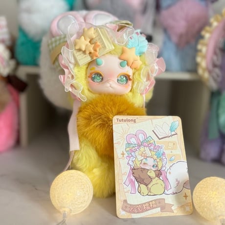 【現品販売】ODI STUDIO x Tutulong（トトリュ）「ニャニャリュ：夢境の手記」ぬいぐるみ シリーズ