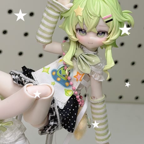 【予約販売｜2026年9月～10月頃 お届け予定】不可食用人形（Inedible Doll）「ニャニャニャ次元」1/8スケール単品ドール「宇宙ネコ／シルバーシェーデッド」フルセット【共通商品ページ】