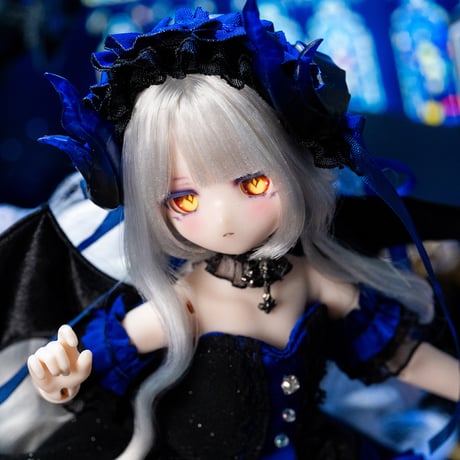 【予約販売：2026年10月～11月頃 お届け予定】光喃の語「時の隙とオルゴール」特1/6スケール植毛・入れ目タイプ単品ドール「深淵の氷焔竜・カヤナ」フルセット