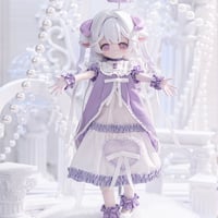 【予約販売｜12月頃 お届け予定】＜個別販売・特別価格＞Kako Lab「菓子工房」特1/6スケール単品ドールフルセット「メイメイ」（通常色Ver.=紫色）