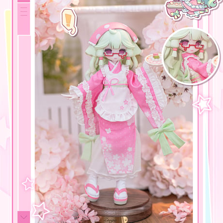 【予約販売｜12月頃 お届け予定】<公式初回予約特典付>Kako Lab「菓子工房」特1/6スケールBJDブラインドドールシリーズ