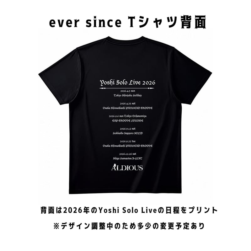 12/26(土)滋賀 B-Flat Yoshi Live先着チケット | aldious-shop