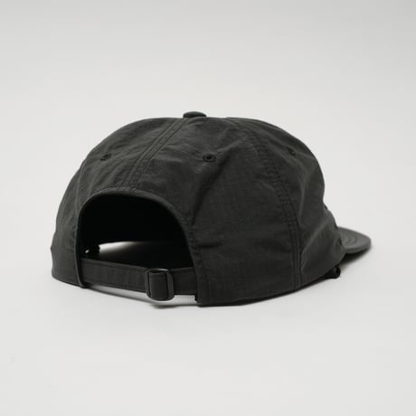 GARBAGE / SOFT BRIM 6 PANEL CAP w/ CHIN STRAP (OFFLINE) / CHARCOAL (CHARCOAL EMB)