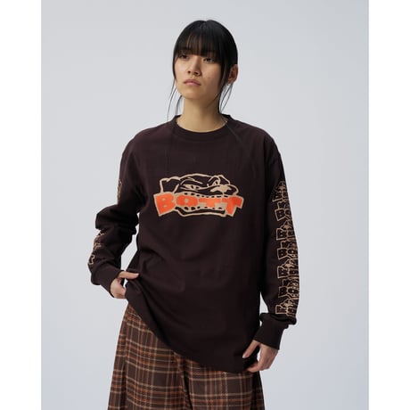BoTT / BOTTWEILER L/S TEE / BROWN