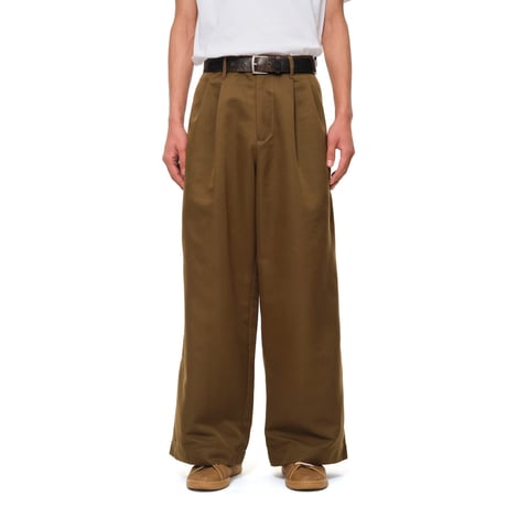 SOL soonerorlater / 2-TUCK PAINTER PANTS / MULTI