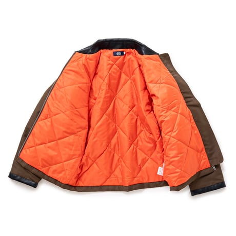 SOL soonerorlater / LIGHT PADDED HUNTING JACKET / BROWN
