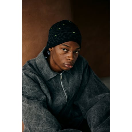 COMFORTABLE REASON / CHAOS INJECT BEANIE / BLACK