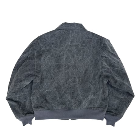 COMFORTABLE REASON / DUCK BOMBER JACKET / BLACK
