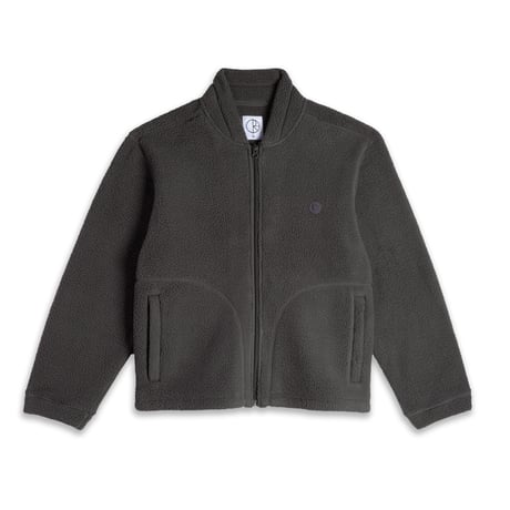 POLAR SKATE CO. / ROMAN FLEECE JACKET / DIRTY BLACK