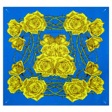 TEAM WORKS / BANDANA / ROSE YEVS BLUE