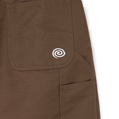 SOL soonerorlater / 2-TUCK PAINTER PANTS / BROWN