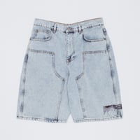 FUCKING AWESOME / x INDEPENDENT FA DOUBLE KNEE SHORT / LIGHT INDIGO