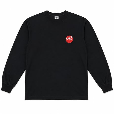 SARCASTIC / SARX RECORDS L/S TEE / BLACK