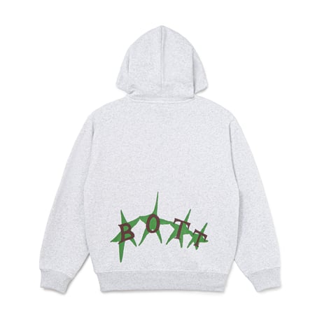 BoTT / STARS ZIP HOODIE / ASH