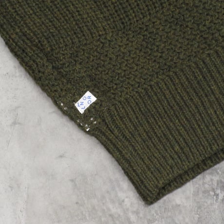 NOROLL / SIMPLE CREWNECK KNIT / OLIVE