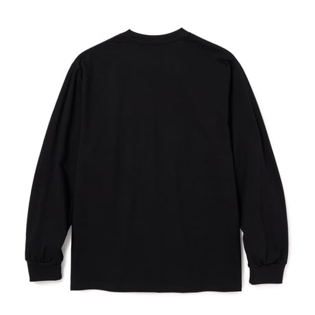 SUBWARE / BRICK WALL LONG SLEEVE TEE / BLACK