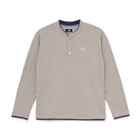 SOL soonerorlater / FAKE-LAYERED L/S TEE / GRAY