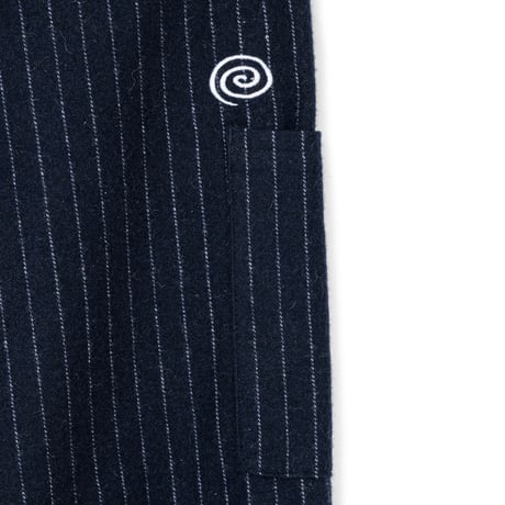 SOL soonerorlater / PIN-STRIPE BALLOON PANTS / NAVY