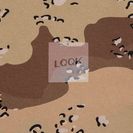 LQQK STUDIO / CAMO BOX LOGO TEE / CAMO